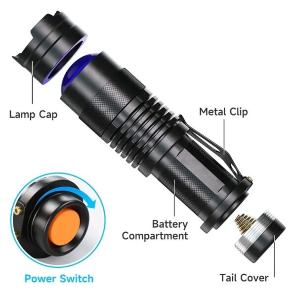 كشاف يد Scorpion UV Flashlight