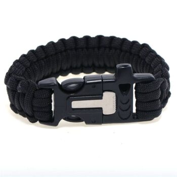 سوار نجاة ومشعل نار paracord bracelet with fire starter