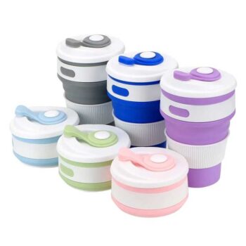 كوب سيليكون 500 مل Collapsible Silicone Cup 500mml