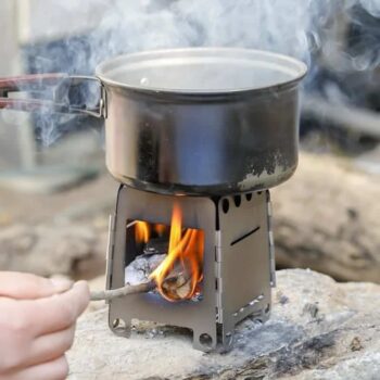 موقد خشب قابل للطي Folding Wood Stove Outdoor Stove