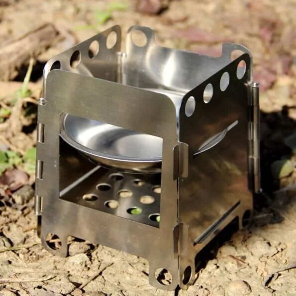 موقد خشب قابل للطي Folding Wood Stove Outdoor Stove