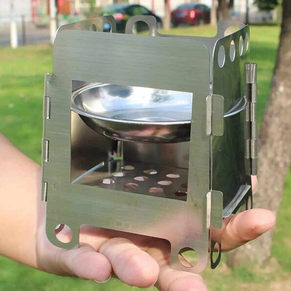 موقد خشب قابل للطي Folding Wood Stove Outdoor Stove