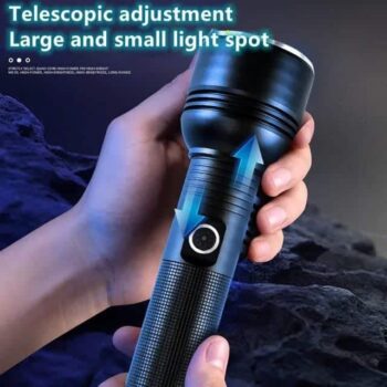 مصباح يدوي ليزر أبيض طويل المدى – Long range white laser flashlight