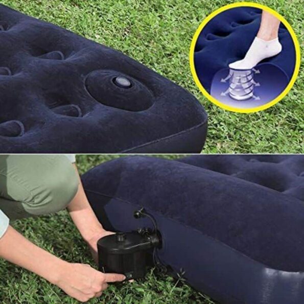 مرتبة نفخ بمنفاخ مدمج (AIR bed built in pump)