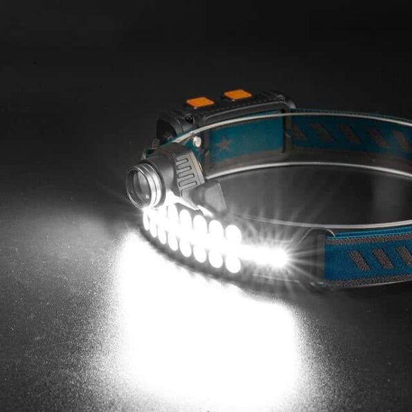 كشاف رأس متعدد الاضاءة LED Strip Headlamp 7 lighting modes