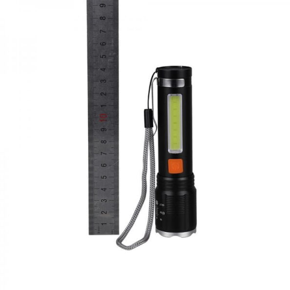 Flashlight 4 Modes Type-C Charging كشاف يد 4 أوضاع للإضاءة